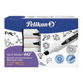 Marcador Para Pizarron Pelika 442 Negro C/10 Pz