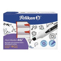Marcador Para Pizarron Pelika 442 Rojo C/10 Pz