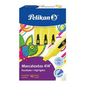 Marcatexto Pelikan 414 Amarillo C/10 Pz