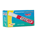 Marcador Para Pizarron Tizapen Rojo Baco C/12 Pz
