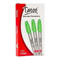 Tatoo Verde Claro C/6 Pz
