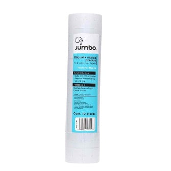 Etiqueta Color Blanco 22 X 12 Mm P/10 Rollos