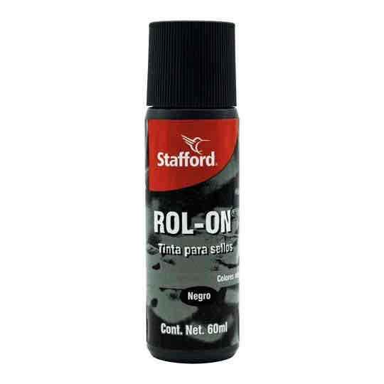 Tinta Para Sellos Stafford Color Negro