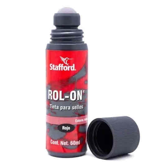 Tinta Para Sellos Stafford Color Rojo
