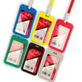 Porta Credencias Vertical Con Cuerda C/12 Pz B