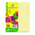 Folder Amarillo Pasltel P/25 Pz