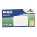 Sobre Blanco Tamaño Carta P/50 Pz