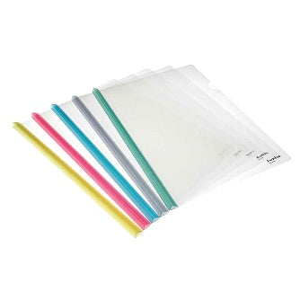 Folde De Plastico Con Costilla Tamaño Carta P/12 Pz