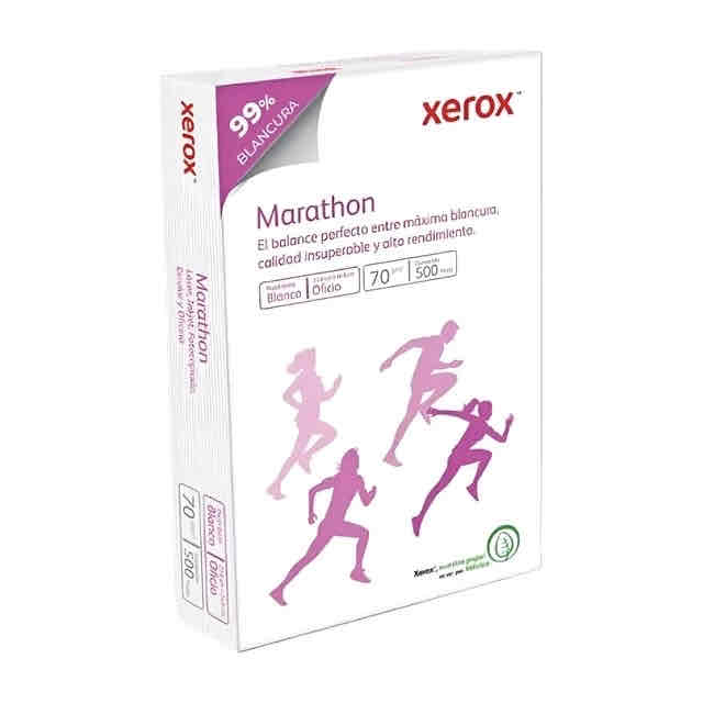 Hojas De Maquina Xerox Tamaño Oficio 70 Gr P/500 Hojas