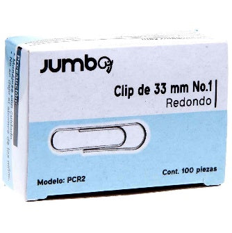 Clip Redondo Nº1 P/10 Cajas
