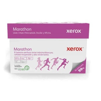 Hoja De Maquina Xerox Tamaño Carta 70 Gr Y 99 % De Blancura C/5,000 Hojas