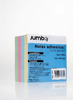 Notas Adhesivas Colores Pastel P/400 Hojas
