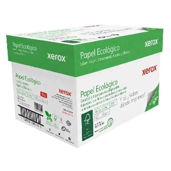 Hoja De Máquina Xerox De 75 Gr Y 93 % De Blancuara Tamaño Carta C/5000 Hojas