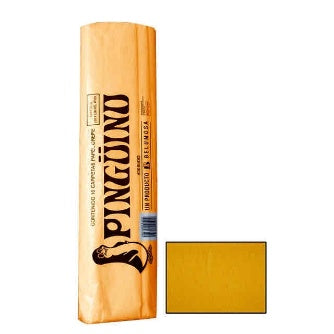 Papel Crepé Pingüino Amarillo Huevo P/10 Pz