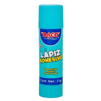 Lápiz Adhesivo De 21 Gr Baco C/20 Pz