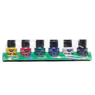 Estuche De Pintura Tempera Color Joy 25 Ml P/6 Pz