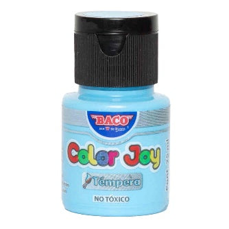 Pintura Tempera Color Joy Azul Pastel 25 Ml C/10 Pz