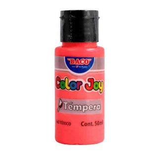 Pintura Tempera Color Joy Rosa Mexicano 50 Ml C/10 Pz
