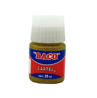 Pintura Para Cartel Baco Oro Rico 25 Ml