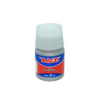 Pintura Para Cartel Baco Plata 25 Ml