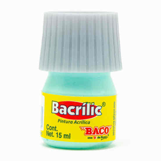 Pintura Acrílica Bacril Verde Pastel 20ml C/10 Pz