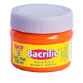 Pintura Acrílica Bacrilic Naranja 100 Ml