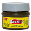 Pintura Acrílica Bacrilic Café 100 Ml