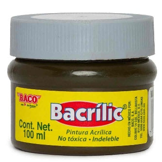 Pintura Acrílica Bacrilic Café 100 Ml