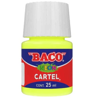 Pintura Para Cartel Amarillo Luminoso 25 Ml