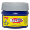 Pintura Acrílica Bacrilic Azul Ultramar De 100 Ml