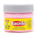 Pintura Acrílica Bacrilic Rosa Pastel De 100 Ml