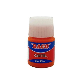 Pintura Para Cartel Baco Naranja 25 Ml