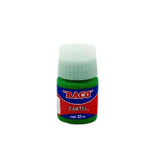 Pintura Para Cartel Baco Verde Verones 25 Ml